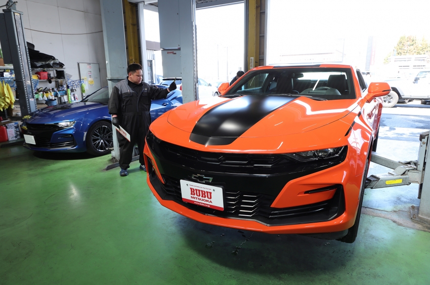 “BUBU×アメ車ワールド” 2019年モデル シボレ ーカマロ LT-RS ローンチエディション vol.2