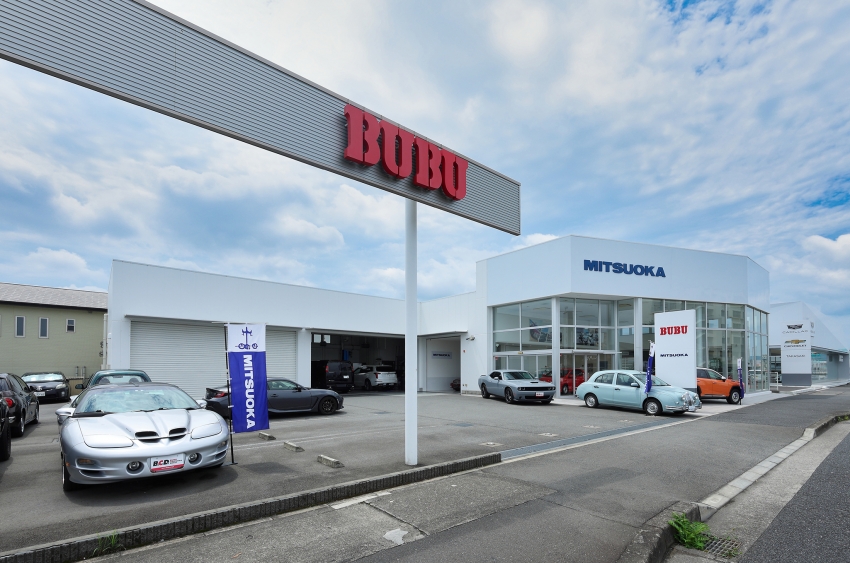 BUBU×アメ車ワールド”BUBU MITSUOKA高崎ショールーム | アメ車